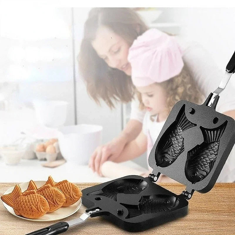 Forma de Waffle Peixinhos