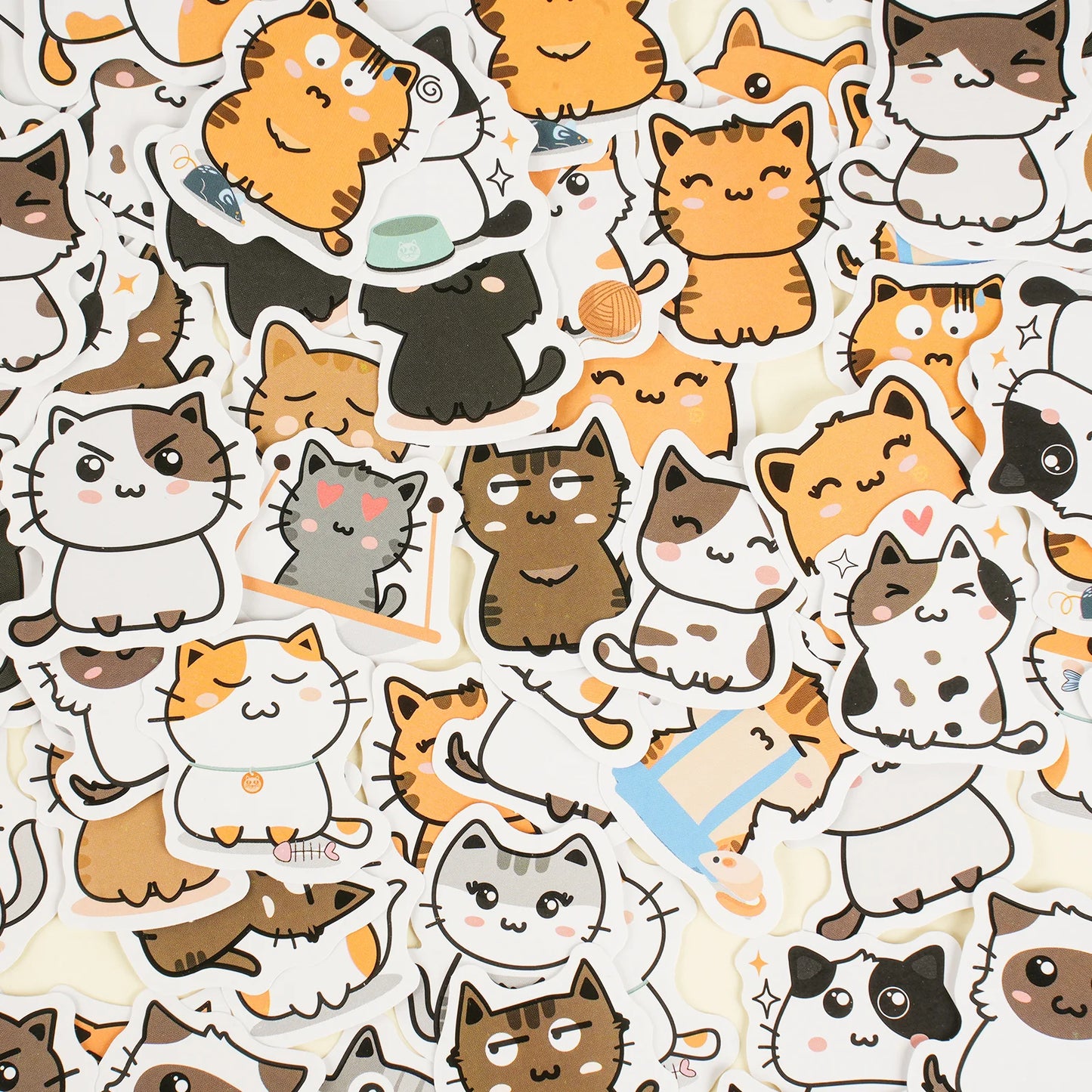 Sticker kittens