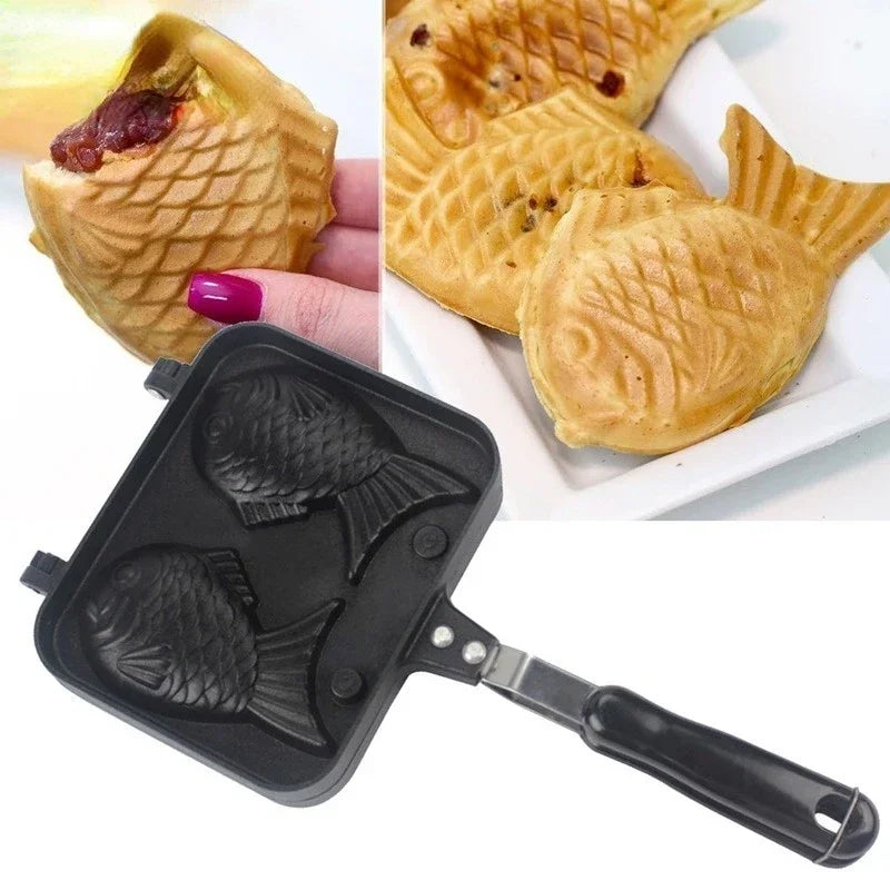Forma de Waffle Peixinhos