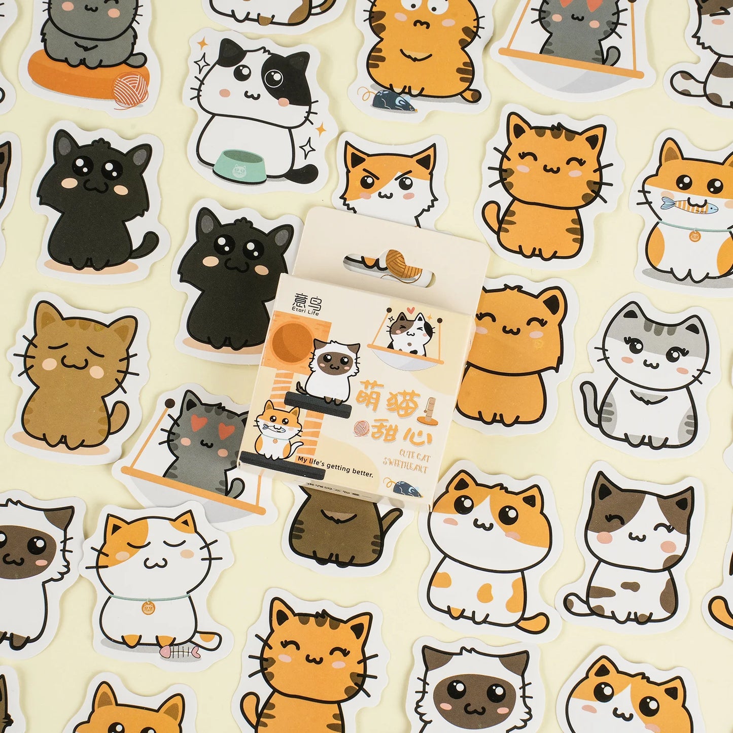 Sticker kittens