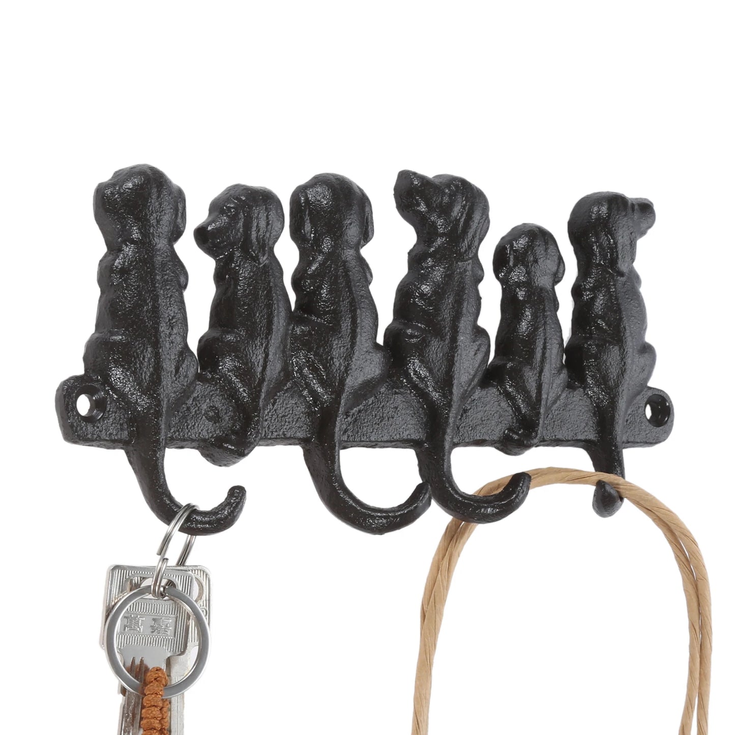 Iron Dog Key Hanger