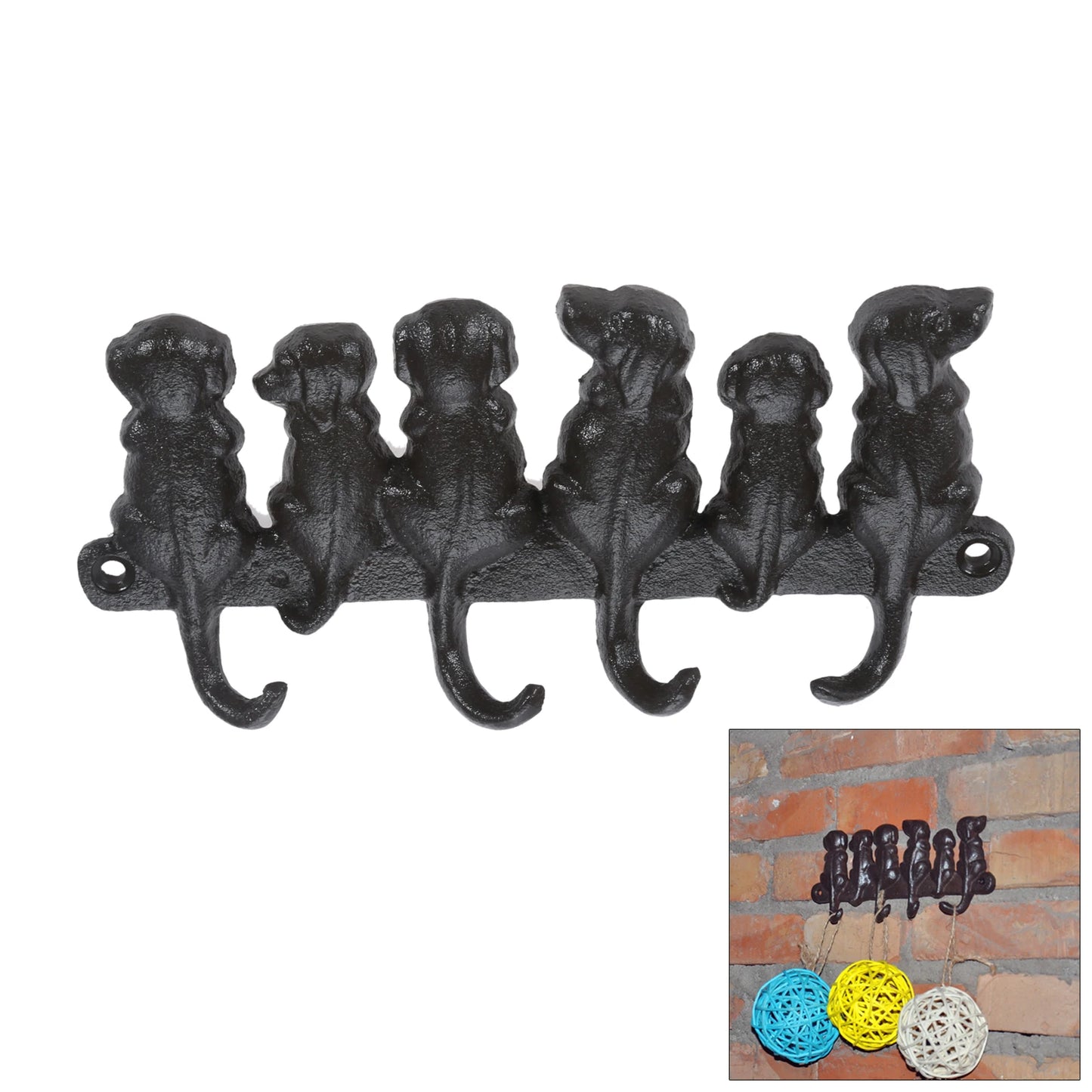 Iron Dog Key Hanger