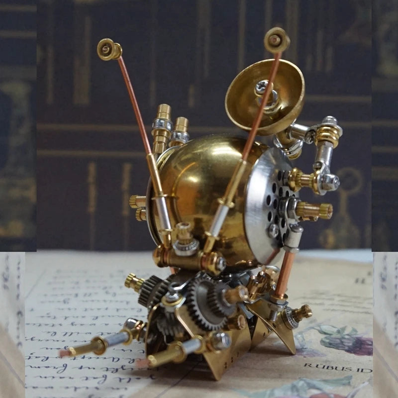 Caracol mecânico Steampunk