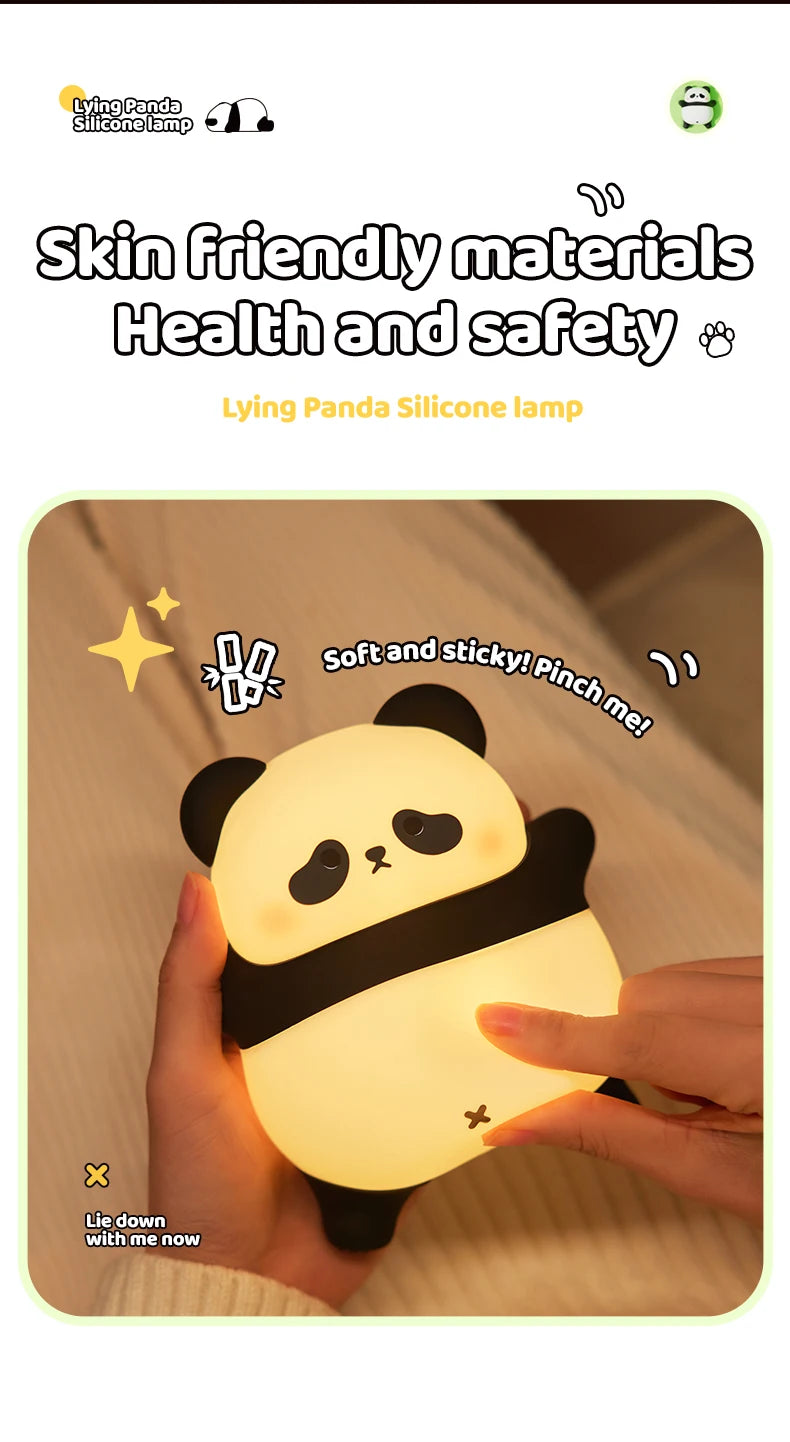 Panda Night Light Rechargeable