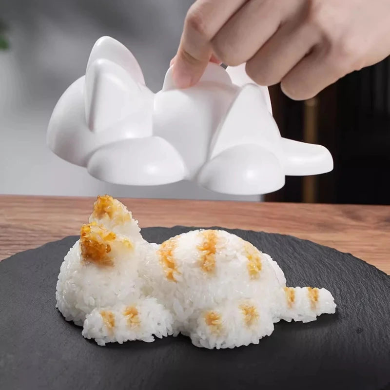 Rice mold - Kitten