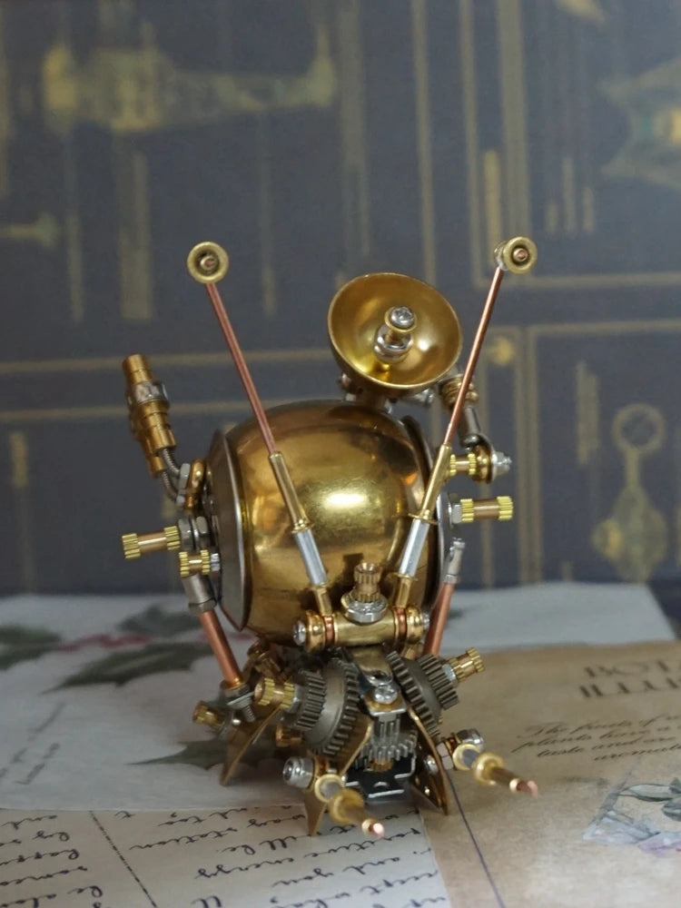 Caracol mecânico Steampunk