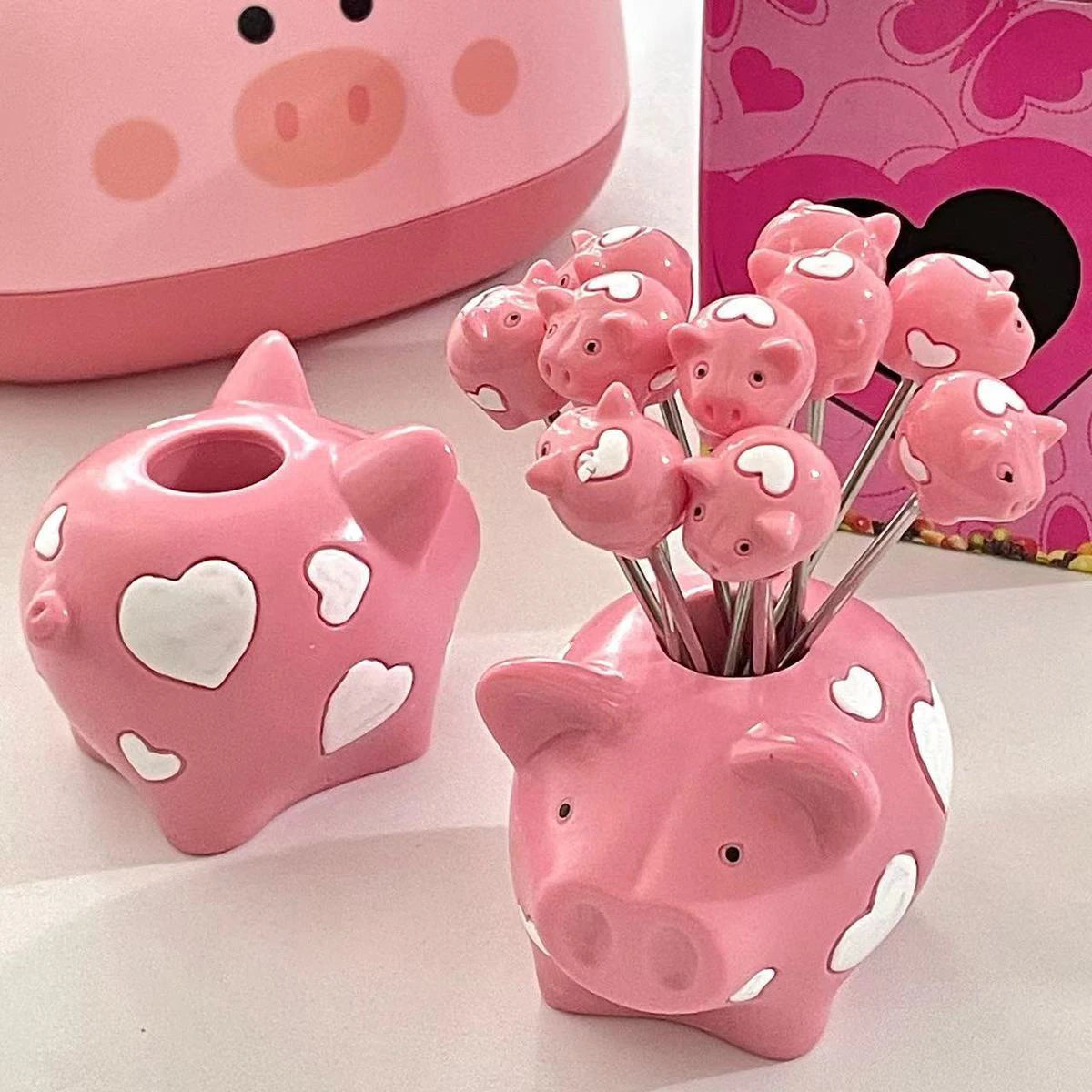 Pig Fruit Forks