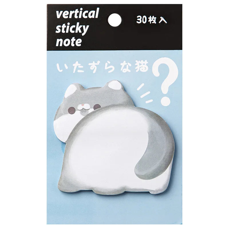 Post it notepad - Cat, Dog, Rabbit, Bird