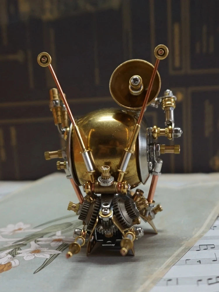 Caracol mecânico Steampunk