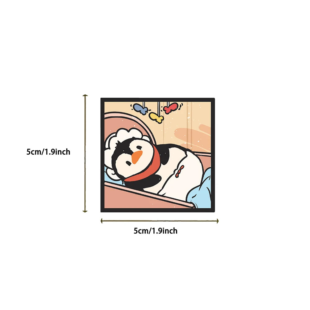 Pinguim Stickers - 10, 30 ou 50 peças